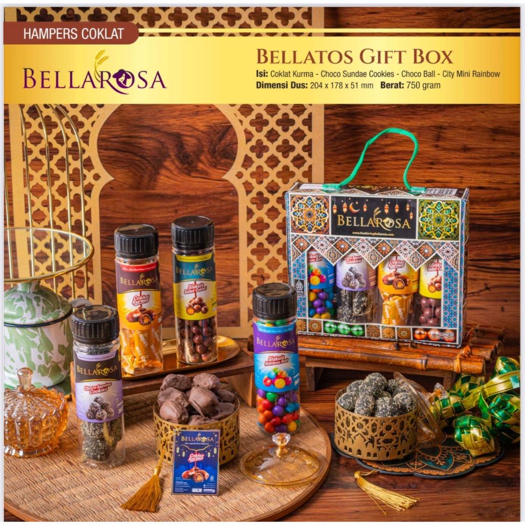 

BEST DEALS Hampers/Parcel Paket Lebaran Produk Bellarosa Kue Kering