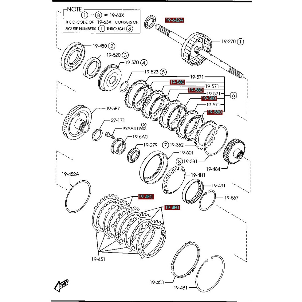 Kit Kampas kopling Matic Mazda 5 pesanan khusus
