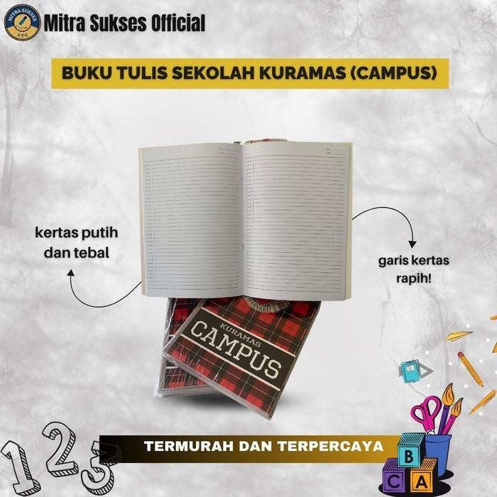 

DISKON BUKU TULIS CAMPUS 50 LEMBAR 1 PACK (10 PCS) KODE 832