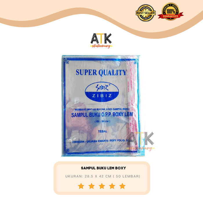 

SPECIAL SAMPUL PLASTIK LEM BUKU TULIS UKURAN BOXY ATK KODE 389