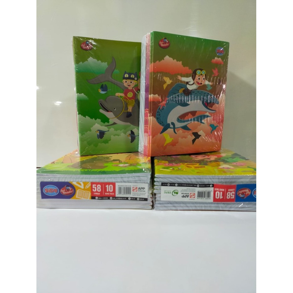 

PRODUK TERBATAS BUKU TULIS SINAR DUNIA 58 LEMBAR ISI 10 PC KODE 1185