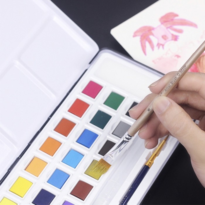 

Giorgione Paint Brush Set Kuas Lukis 5 Pcs Best Quality