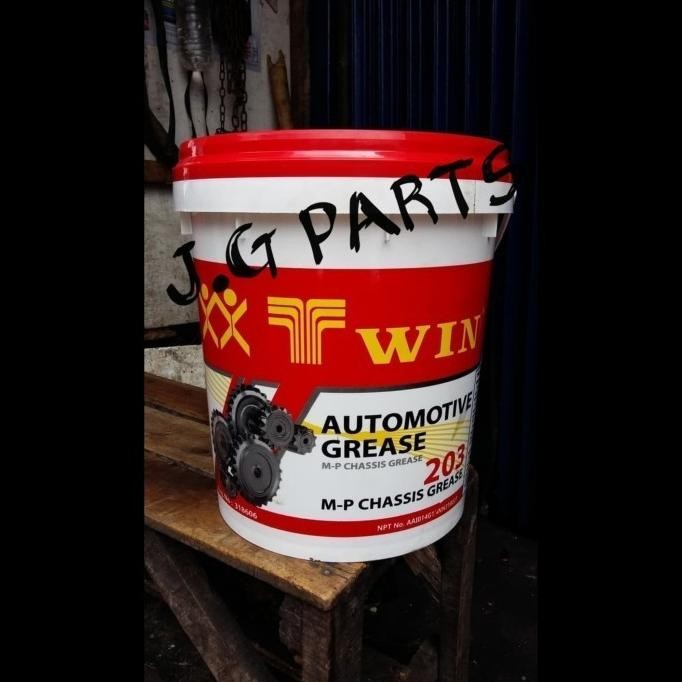 CHASSIS GREASE/STEMPET/PELUMAS/GEMUK - WIN/TWIN 15 KG/ 1 Pail