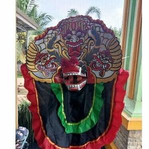 SALE BARONGAN DEVIL ASLI KAYU CAPLOK MURAH BARONGAN ANAK UK 15