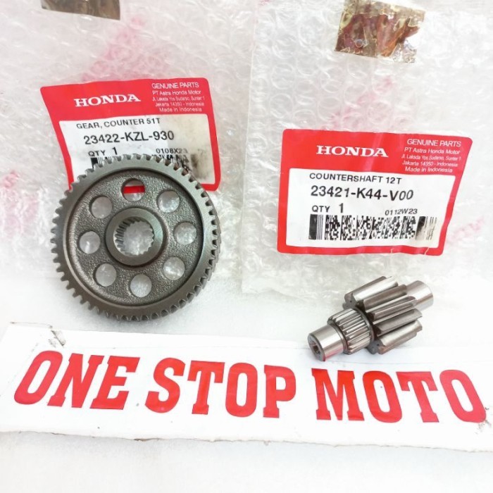 TERLARIS TERLARIS GIGI RASIO BEAT FI GARDAN GEARBOX HONDA BEAT FI SCOOPY SPACY ORIGINAL ORI ASLI