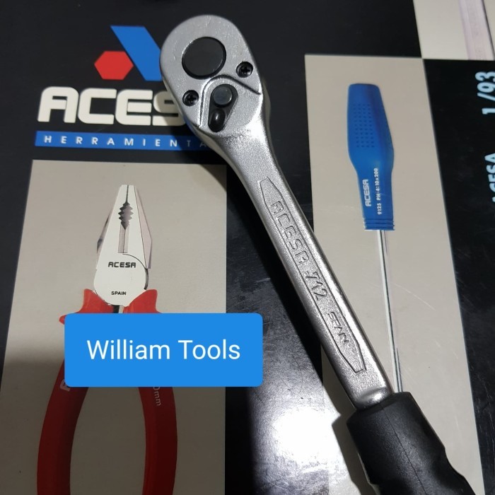Reversible Ratchet 3/8" inch ACESA Spain