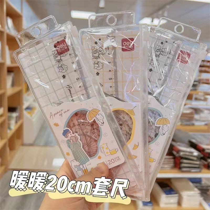 

Student Ruler Suit Exam Soft Multi-Functional Learning Protractor