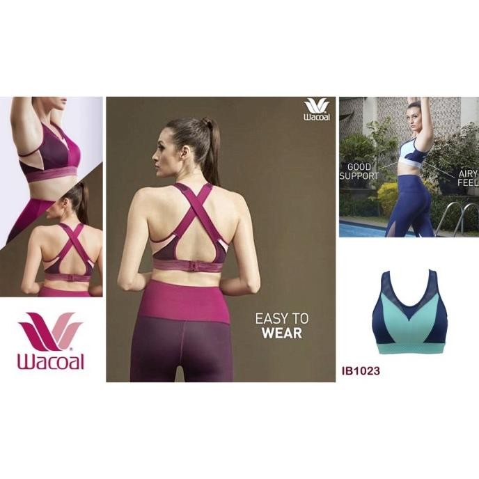 Grosir Wacoal Sport Bra Kawat Busa Tipis Dynamic