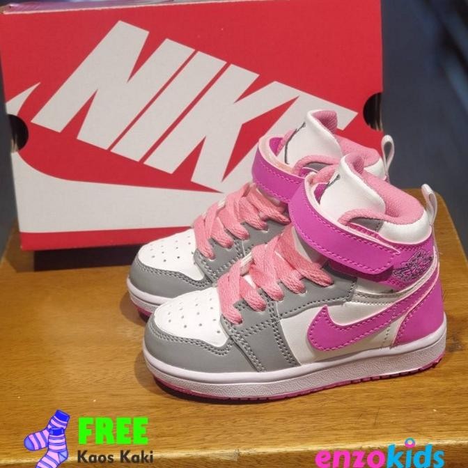 Promo Sepatu Bayi Perempuan 1 Tahun - Nike Air Jordan Baby Grade Original COD