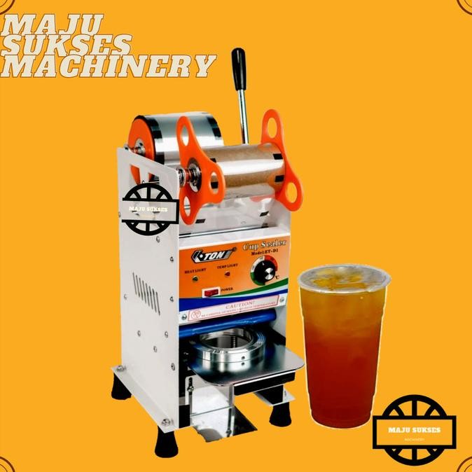 Promo Cup Sealer Plastik Eton Et-D1/ Alat Press Manual Kemasan Teh Poci