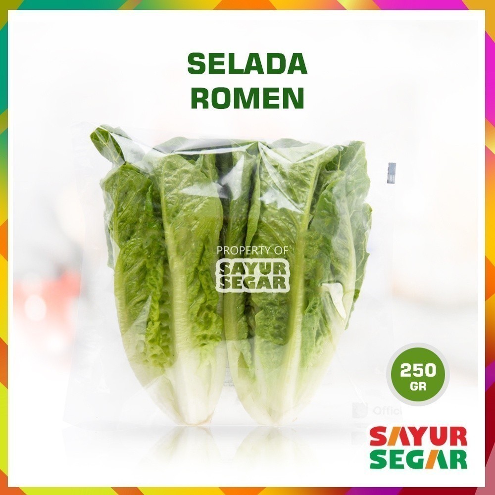 

Selada Romen / Romaine Lettuce Hearts 250g