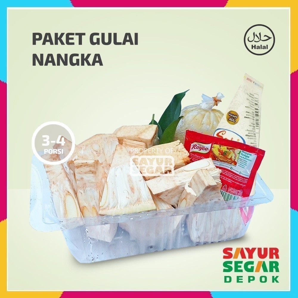 

Paket Gulai Nangka Muda [1 Pack] Siap Masak - Ready to Cook
