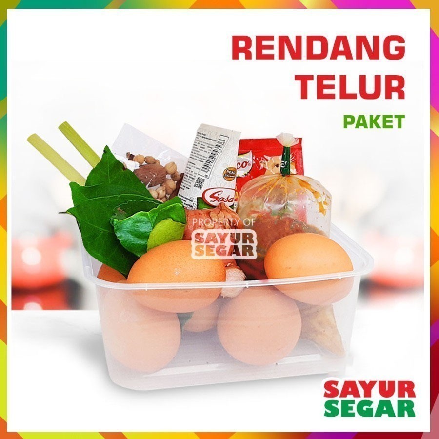 

PAKET RENDANG TELUR [1 Paket] EXTRA BUMBU