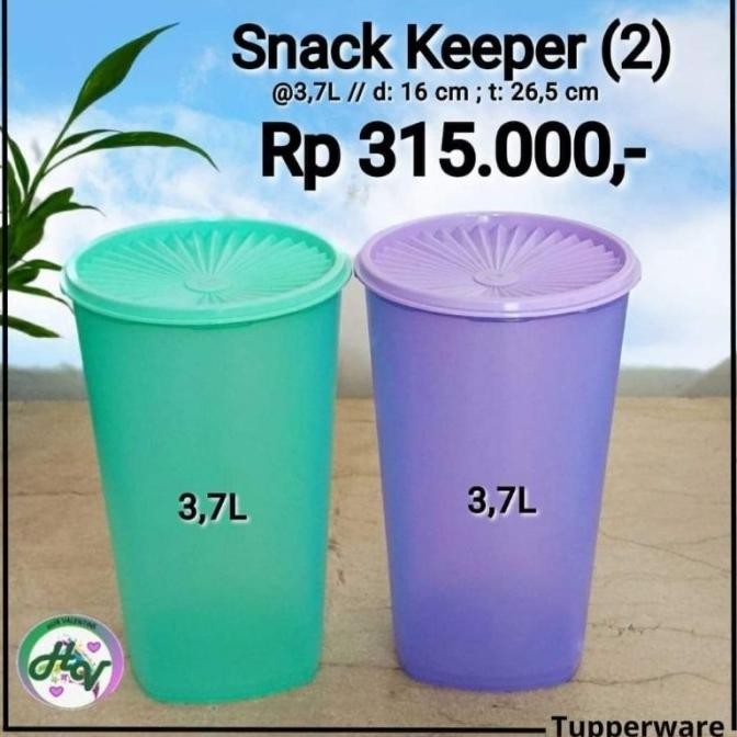 Sale Toples Tupperware Snack Keeper