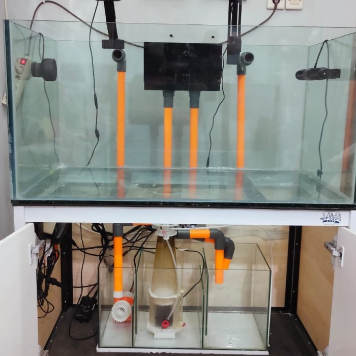 Aquarium laut full set 100x50x50