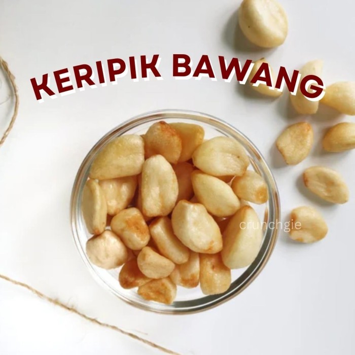 

CUCI GUDANG Keripik Bawang Putih Premium Crispy Garlic Keripik Bawang Keripik Bawang Merah Kerupuk
