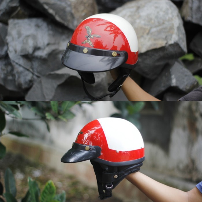 BERKUALITAS helm chips original 2 warna