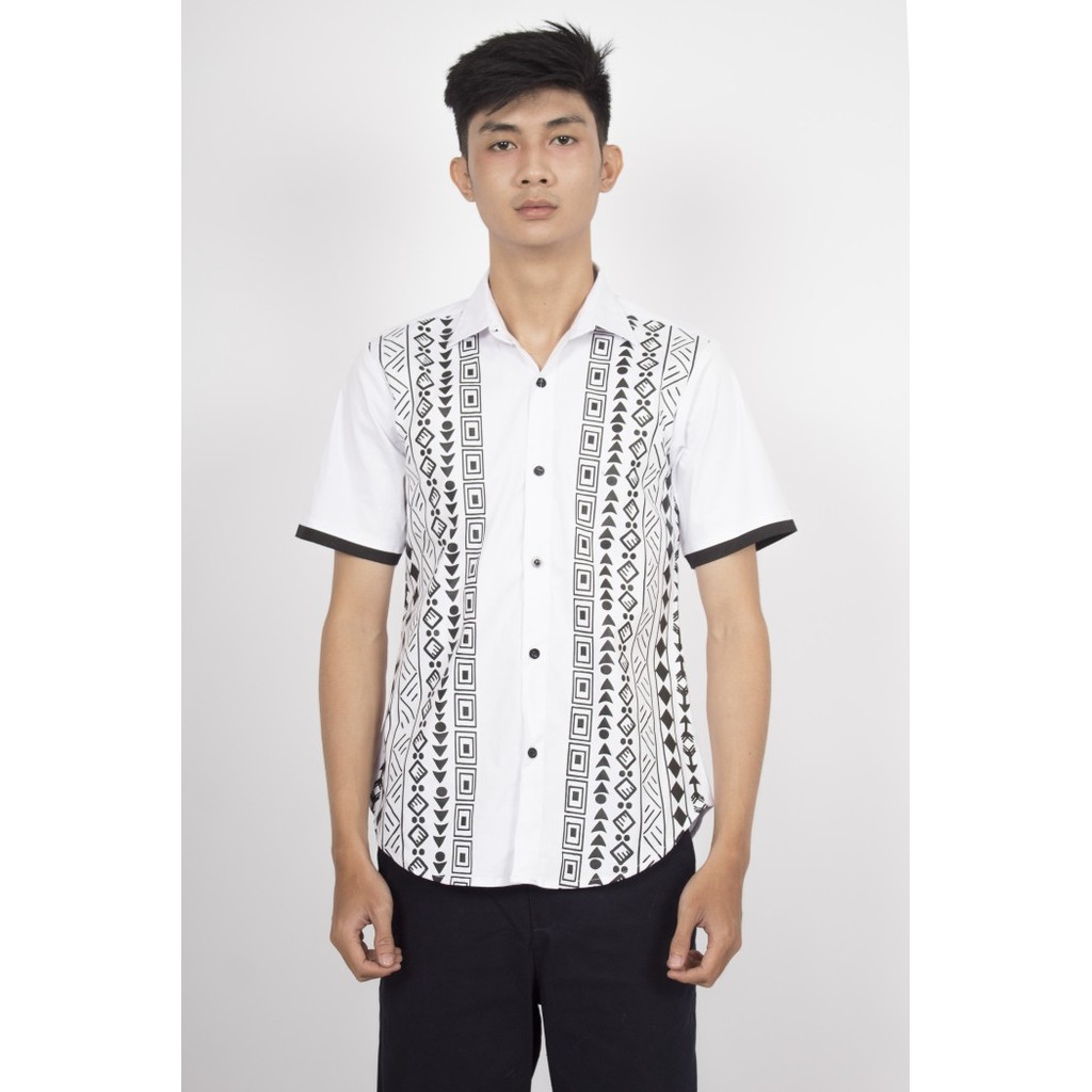 NX808 GARAF AXEL BAJU KOKO MUSLIM PRIA LENGAN PENDEK ATASAN MUSLIM COWOK TERBARU