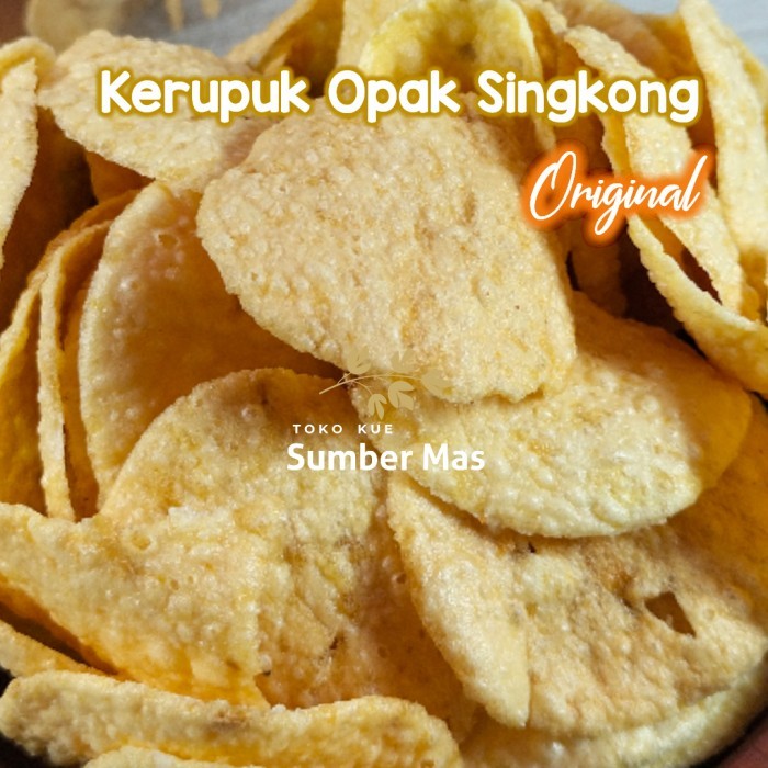 

HEMAT KERIPIK OPAK SINGKONG / OPAK GURIH ASIN / KILOAN 500 GR