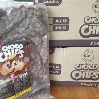 

TERBARU (BULKY) Simba Choco Chips 1kg Bulky