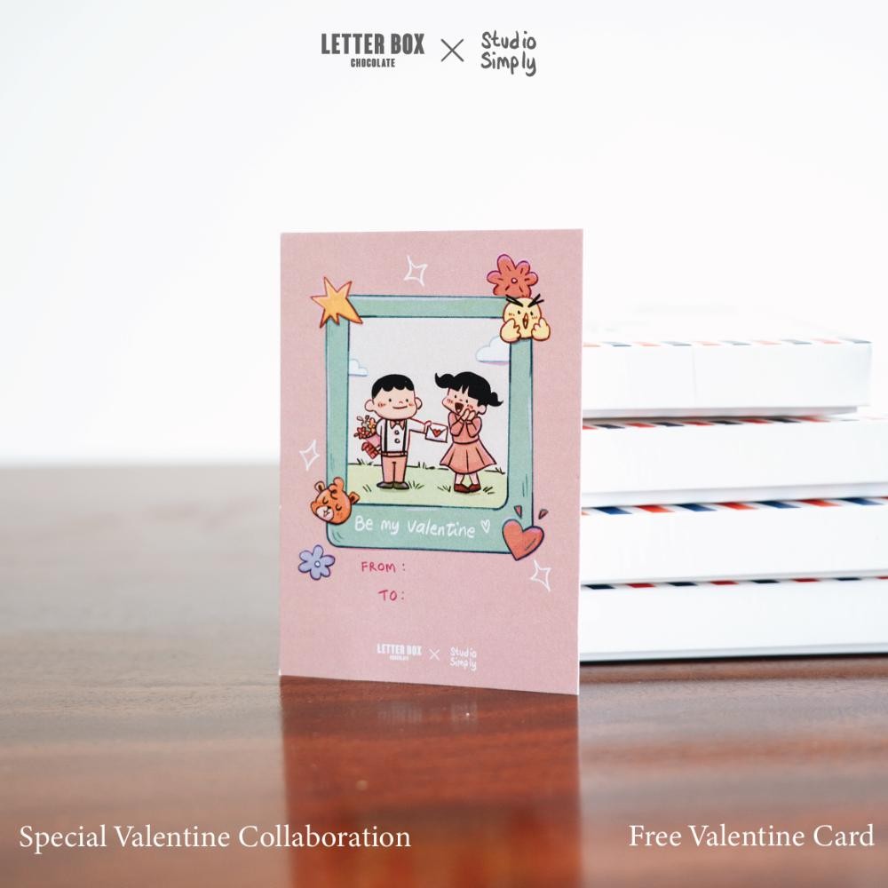 

TERMURAH Letter Box - Hadiah Coklat Valentine box 12pcs - Coklat Hari Sayang at-126