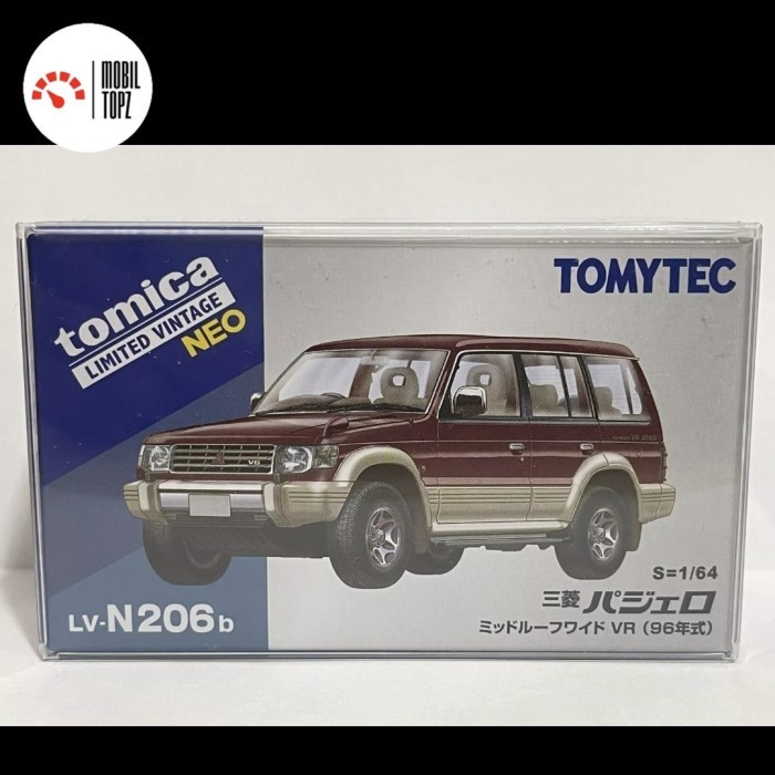 Tomica Limited Vintage Neo N206b Mitsubhisi Pajero Mid Roof Wide VR
