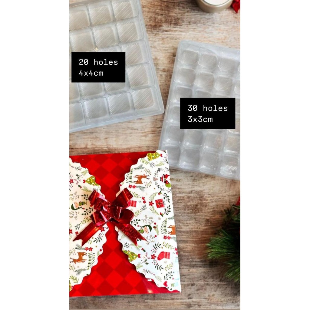 

Sb Natal Holes - Box Kotak Packaging Sekat Nastar Kue Kering Christmas Original Dan Terpercaya
