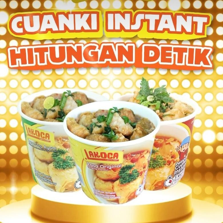 

Cuanki Instan Kuah Lakoca Tinggal Seduh Khas Bandung (45gr)