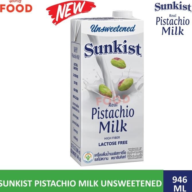 

PROMO / SUNKIST PISTACHIO MILK UNSWEETENED 946ML NON COD