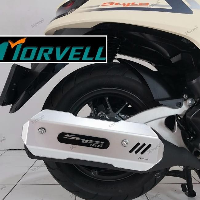 

Honda Tylo 160 Muffler Cover Garnih Tameng Tutup Nalpot