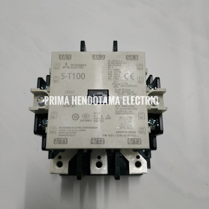 Contactor Mitsubishi ST-100 220V Contactor ST100 S-T100 ORIGINAL