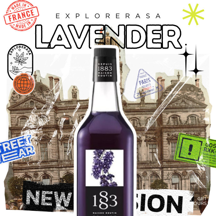

1883 maison routin syrup Lavender 1 liter