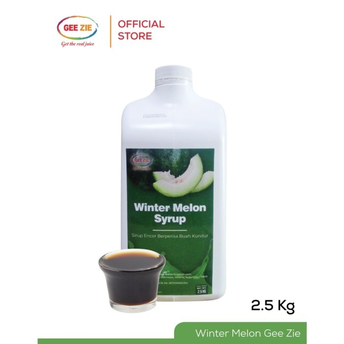 

Winter Melon Juice Concentrate 2,5kg Import Taiwan BPOM RI WinterMelon