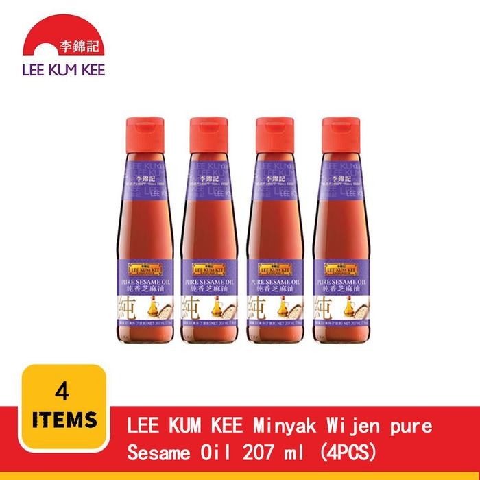

LEE KUM KEE Minyak Wijen Murni 207ml (4pcs)