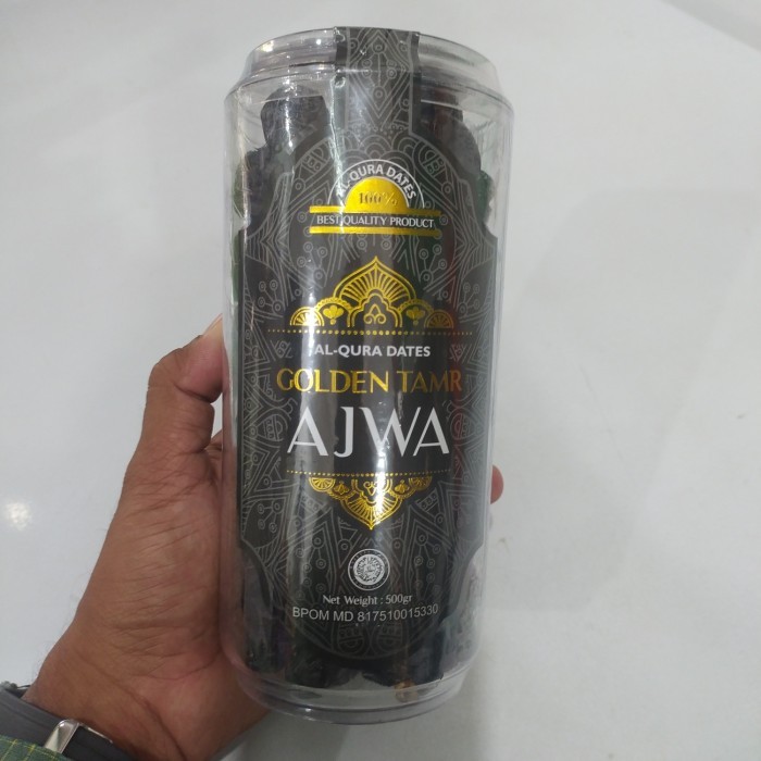 

kurma ajwa 500 gram nabi asli oleh oleh Madinah