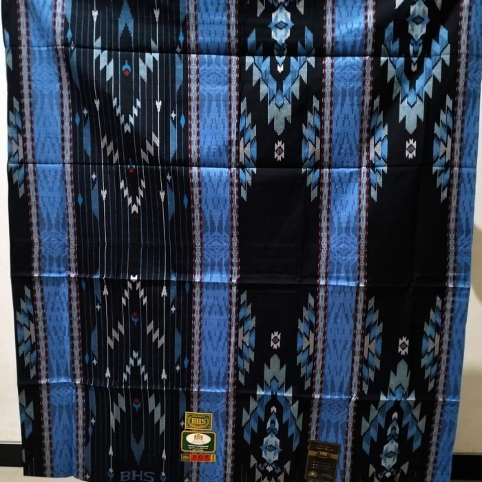 New Sarung Bhs Sge Hitam Limited Sutra Spunsilk 210 Gold Original Ready