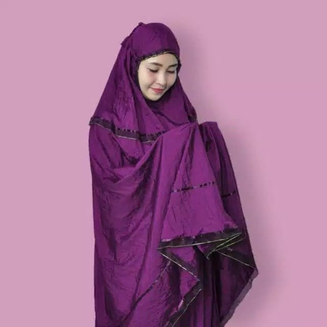 New Mukena Travelling Parasut Loufie Jumbo Original