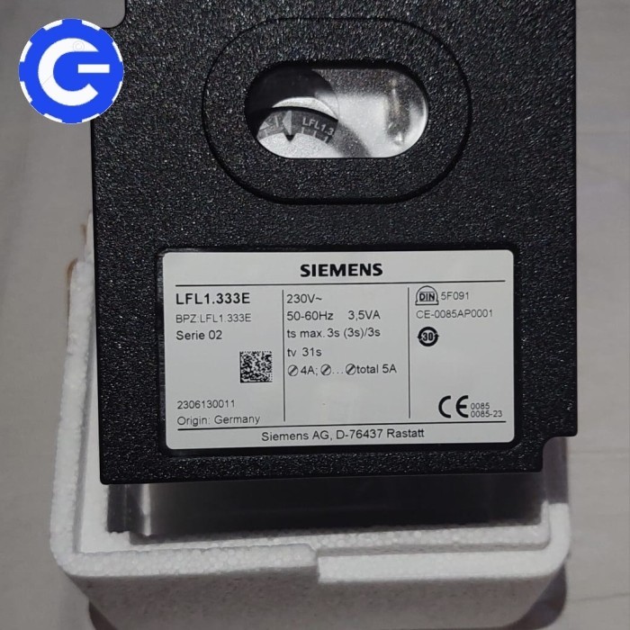 TERBARU - LFL1.333 Siemens Burner control LFL 1.333 Serie 02
