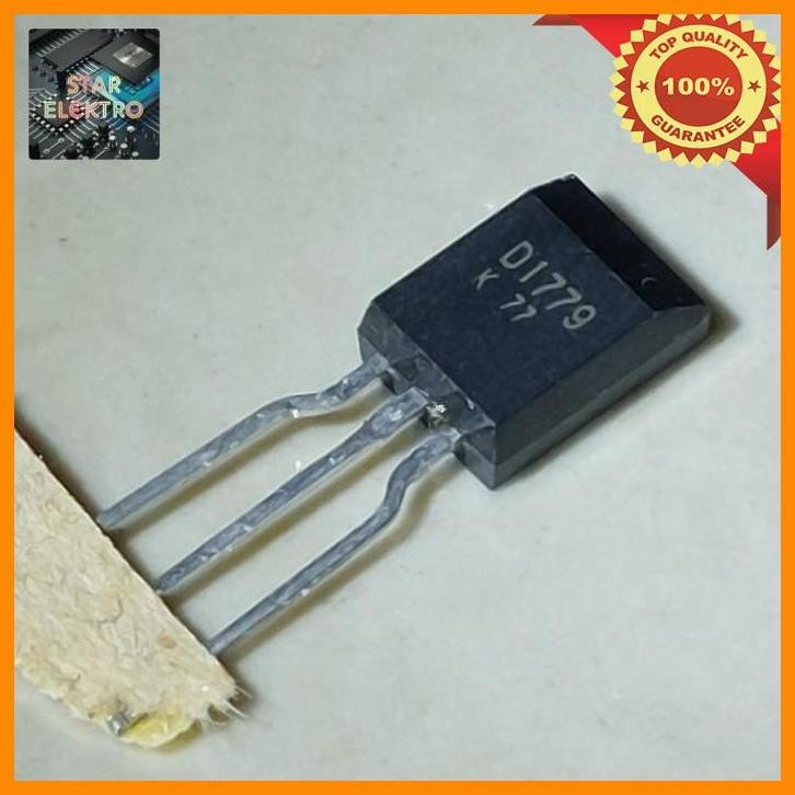 [STA] D1779 TO-92L 2SD1779-K NPN TRANSISTOR 60V 2A 1W ECU POWER D1779K