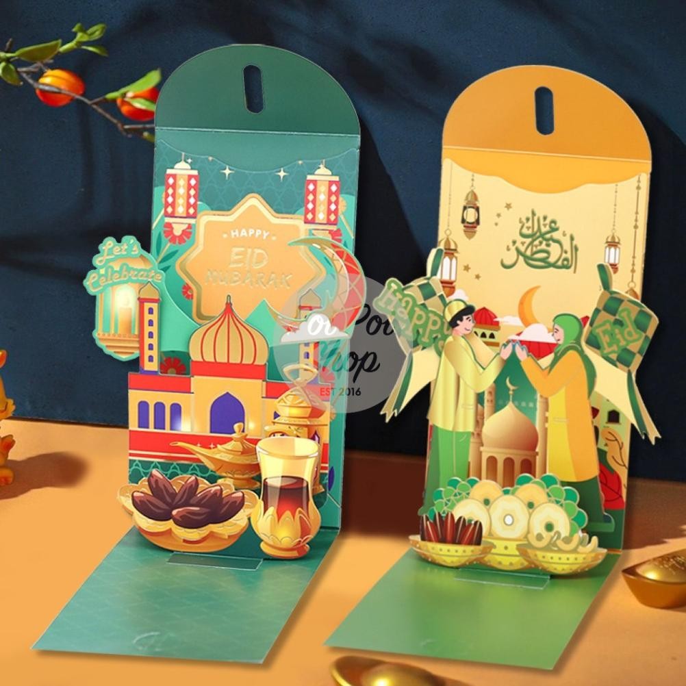 

Amplop Lebaran Idul Fitri 2025 Pop Up 3D 3 Dimensi Angpao Unik Premium Panjang Kado Unik Kado Angpao 3D Angpau Kartun Grosir Murah Tebal Motif Karakter Berkualitas Bahan Terbaik Murah Grosir