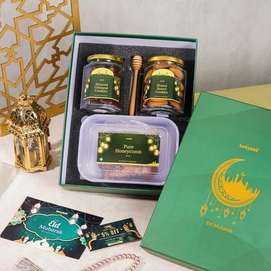 

Hampers Lebaran / Parcel Lebaran - PREMIUM HARD BOX - SET ZAHRA - LUCKYBITE