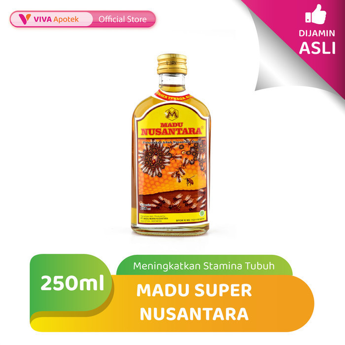 

Madu Super Nusantara untuk Menjaga Kesehatan Tubuh (250 ml)
