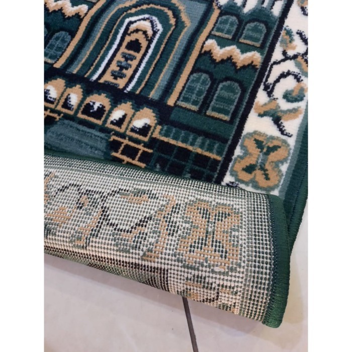 Promo Sajadah Imam Satuan Murah Emerald Bulu Tebal Termurah