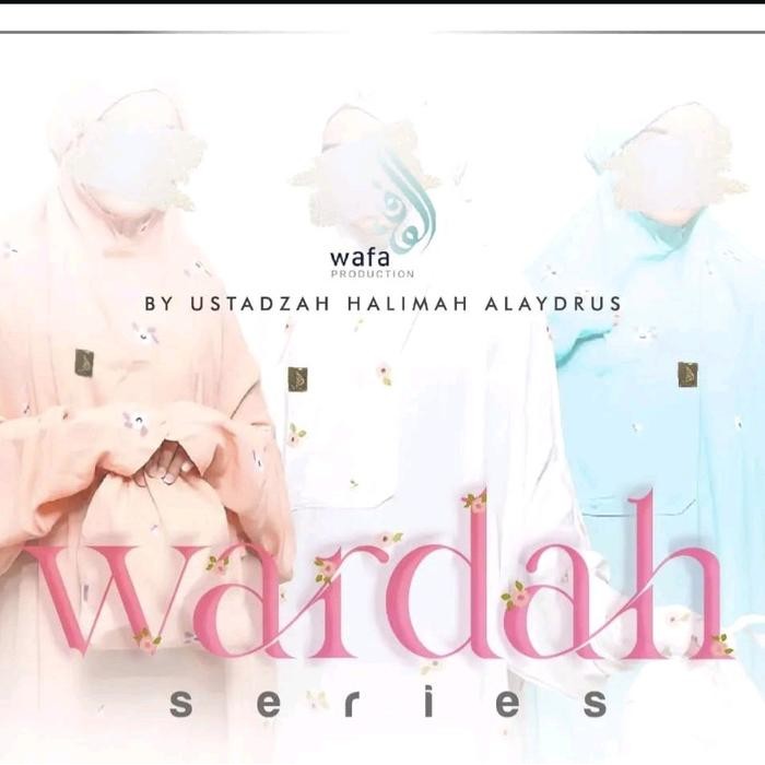 Mukena Terusan Wardah Series by Ustadzah Halimah Alaydrus