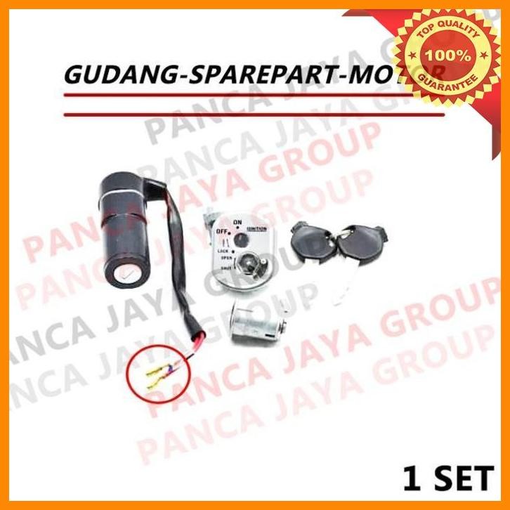 [gud] kunci kontak jok key-set honda supra x 125 karbu lama old batman