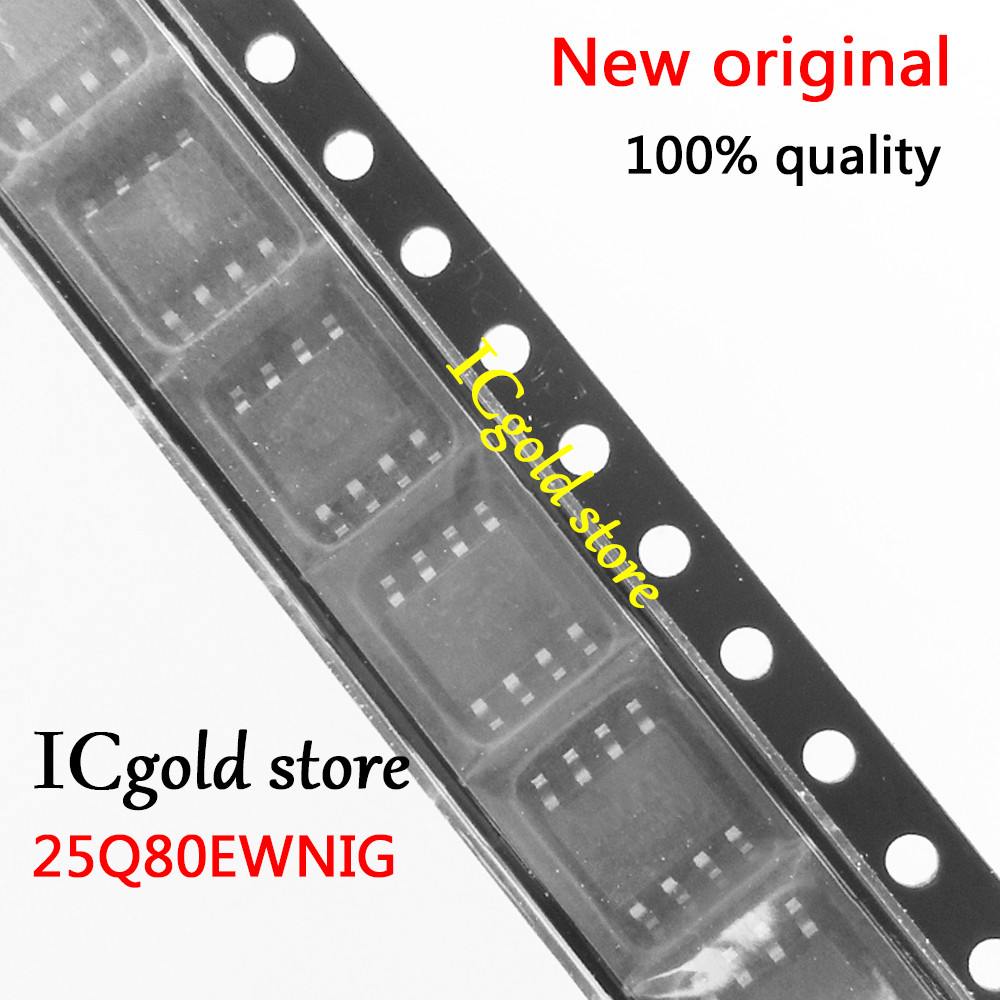 TUBS 10pcs 25Q80EWNIG W25Q80EWNIG 25Q80EW SOP-8
