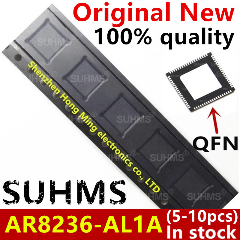TUBS (5-10piece) 100% New AR8236 AR8236-AL1A QFN-68 Chipset
