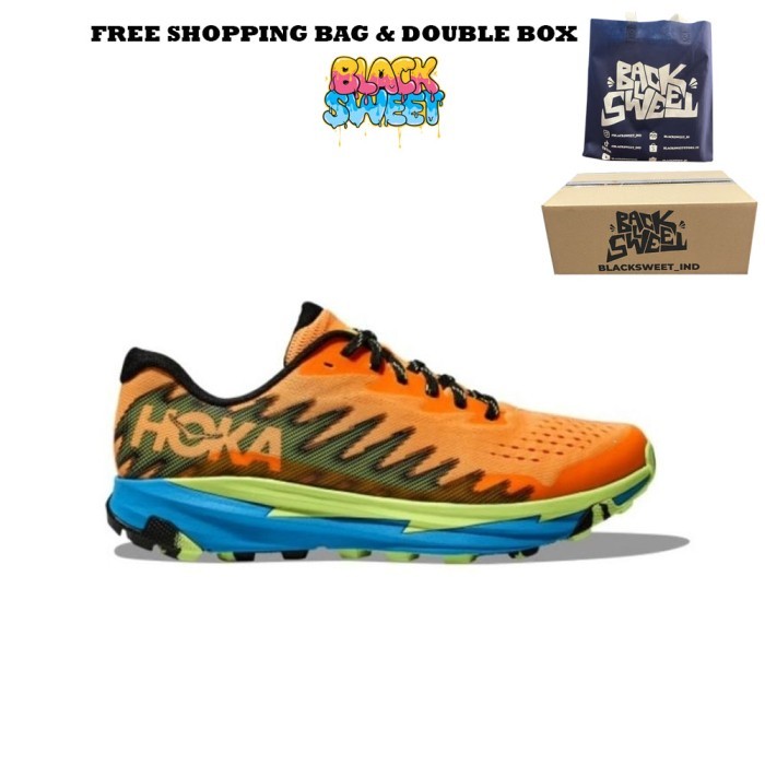 SEPATU TRAIL PRIA HOKA ONE ONE TORRENT 3 SOLAR FLARE LETTUCE (1127914/SLRL)