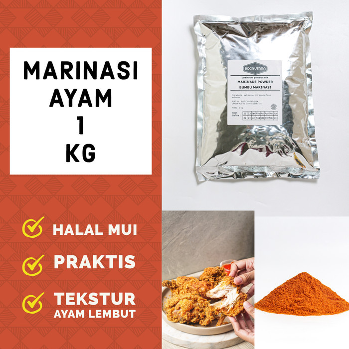 

PROMO! Bumbu Marinasi Fried Chicken 1 kg