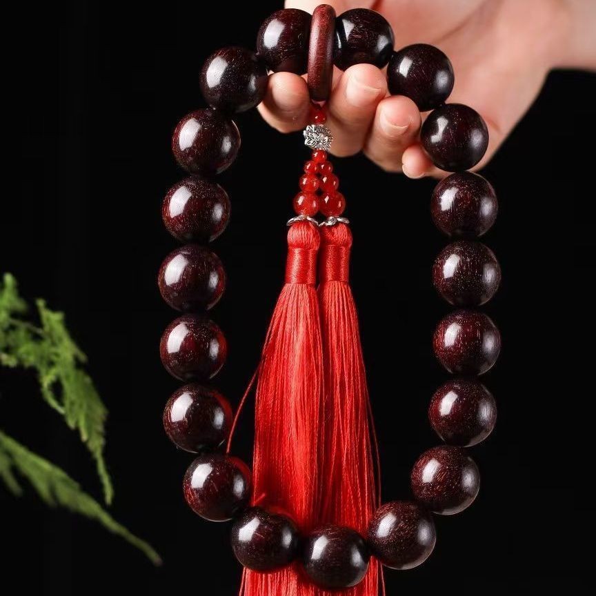 Gelang Rosario Kayu Hitam Rosewood Gaharu30mm